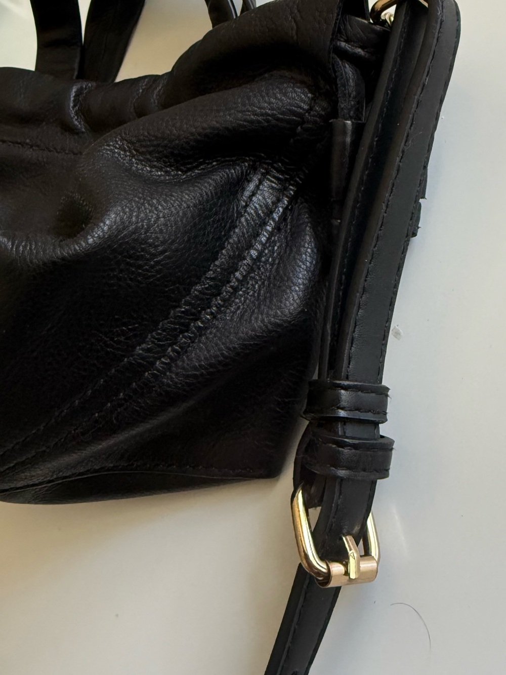 Madewell Black Leather Crossbody Bag - Picture 4 of 4